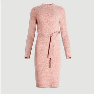 Mock Neck Sweater Dress